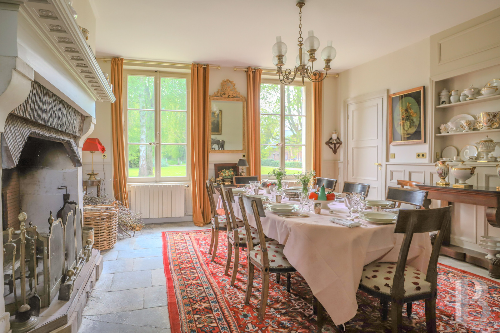 A 19th-century house bordered by a moat, in the Pays d'Auge region, in Normandy  - photo  n°16
